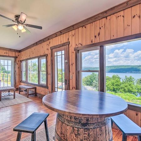Watkins Glen Lakeview Cottage With Waterfall! Dış mekan fotoğraf
