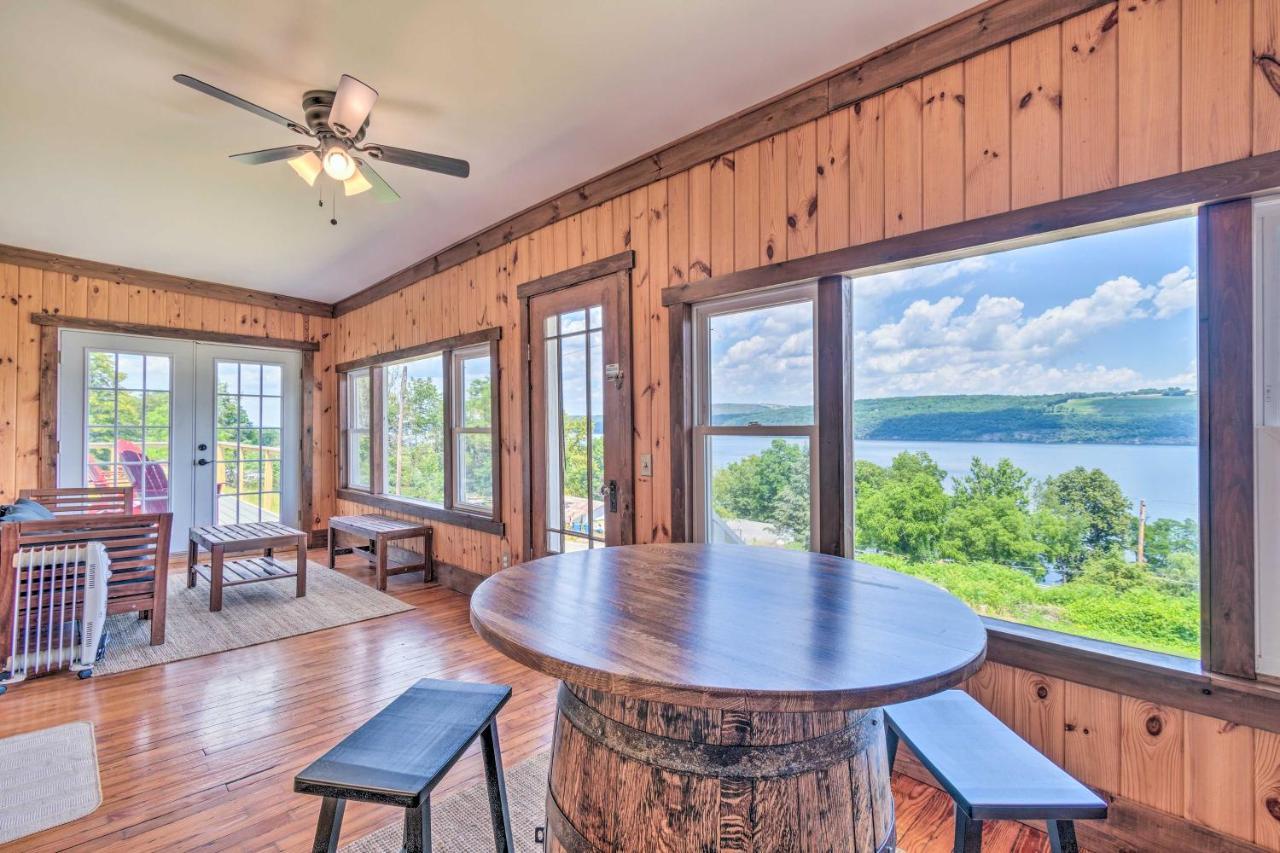 Watkins Glen Lakeview Cottage With Waterfall! Dış mekan fotoğraf