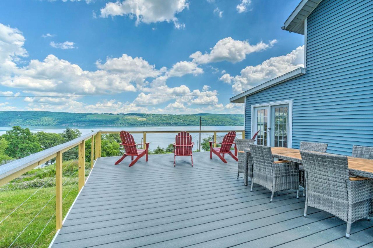 Watkins Glen Lakeview Cottage With Waterfall! Dış mekan fotoğraf